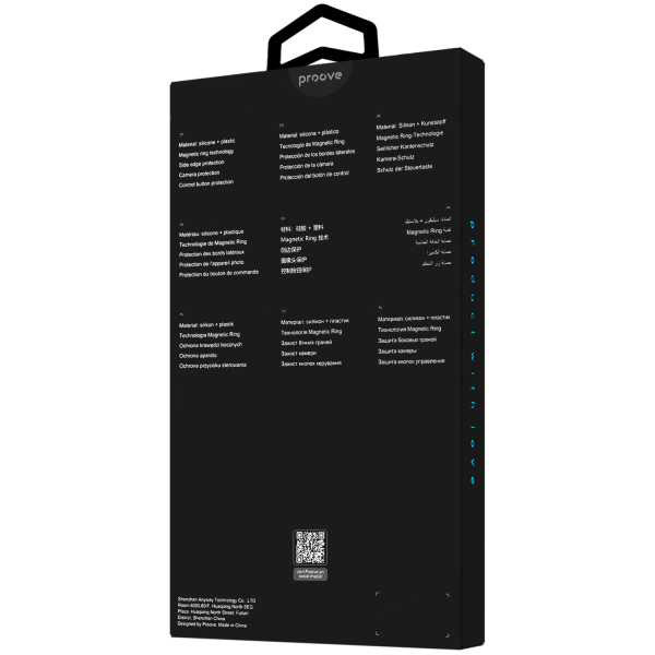 Фото - Чохол для смартфону Proove Cuprum Case with Magnetic Ring iPhone 16 Pro Black (PCCMIP16P002)