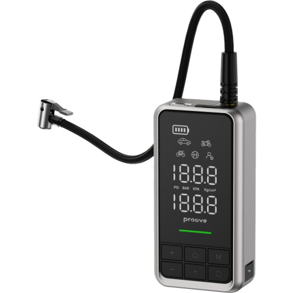 Фото - Пускозарядное устройство Proove + Насос Air Jump 10400mAh 1000A Gray (JSAP10400203)