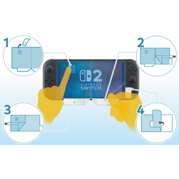 Фото - Захисне скло для ігрової приставки Hori HORI Screen Protective Filter for Nintendo Switch 2 (ACC-1227)