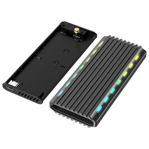 Фото - Зовнішній карман Gembird M.2 (NVMe&NGFF) USB 3.1 Black (EE2280-U3C-03)