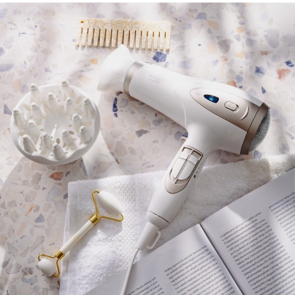 Фото - Фен Adler AD 2248 White Champagne
