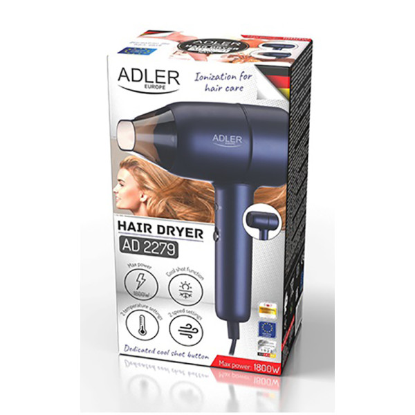 Фото - Фен Adler AD 2279 Navy