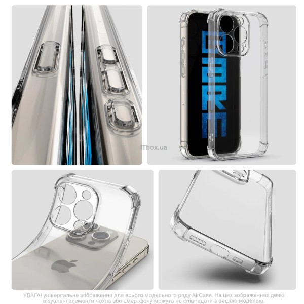 Фото - Чехол для смартфона Armorstandart Air Force for Xiaomi Poco F9 Ultra 5G Camera cover Clear (ARM92747)
