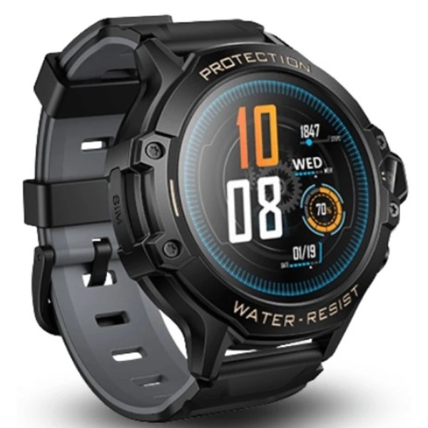 Фото - Детские часы HOCO Y107 4G 32mm 700 mAh IP54 black (6942007666053)
