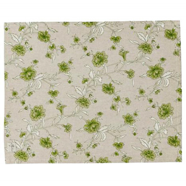 Фото - Серветка для сервірування Прованс Цветы зеленые 35х45 см (031522) Фото - Серветка для сервірування Прованс Цветы зеленые 35х45 см (031522)