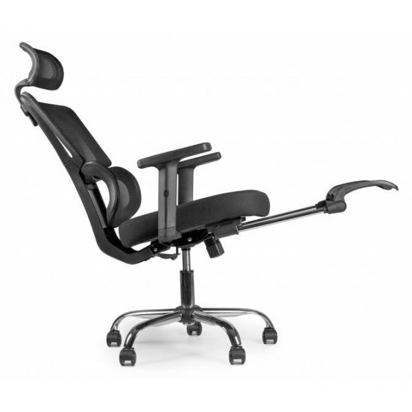 Фото - Крісло офісне Barsky Freelance Mesh Black (BFR-03)