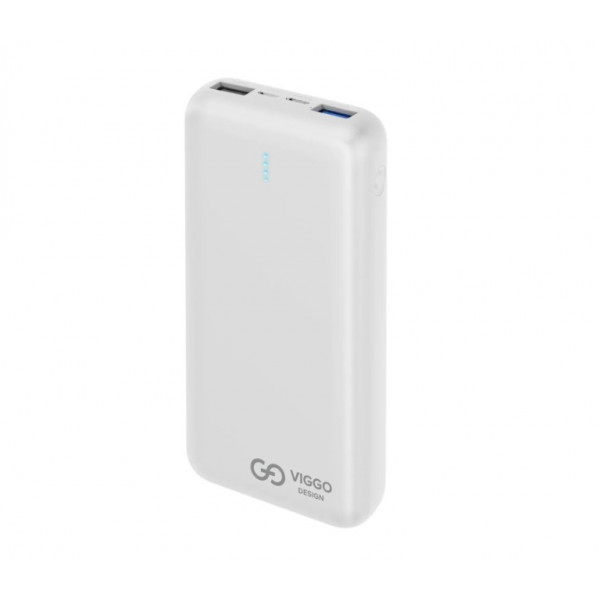 Фото - Батарея мобільна VIGGO POWER BANK PREMIUM 20000 mAh USB-C 20W White (32759)