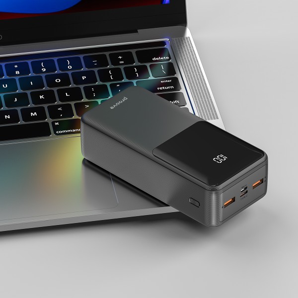 Фото - Батарея мобильная Proove Illuminator 22.5W 30000mAh black (2001001739751)