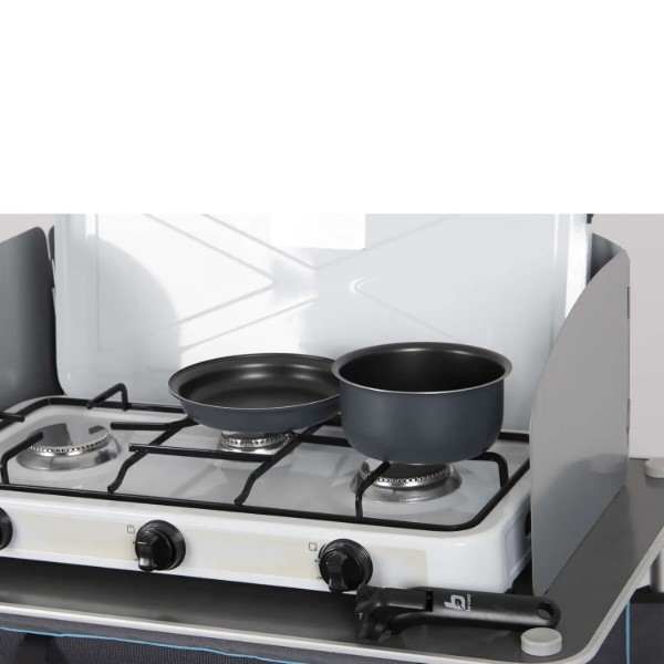 Фото - Набір посуду туристичний Bo-camp Trekking 5 Pieces Anthracite (2300351)