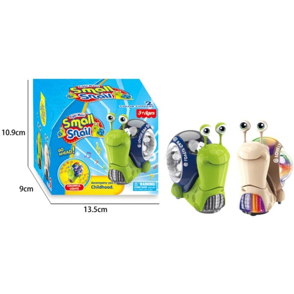 Фото - Інтерактивна іграшка Small Snail Toys Музичний равлик в асортименті (RS-3150)