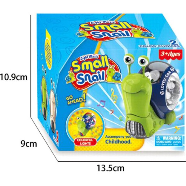 Фото - Інтерактивна іграшка Small Snail Toys Музичний равлик в асортименті (RS-3150)