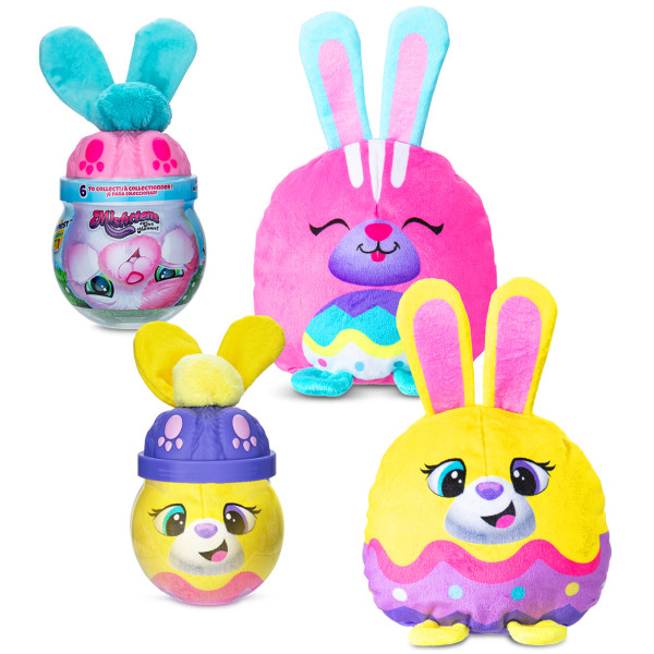 Фото - Колекційна м'яка іграшка Misfittens W1 – ЗАЙЧИК У БАНЦІ (в асорт.) (03965(W1))