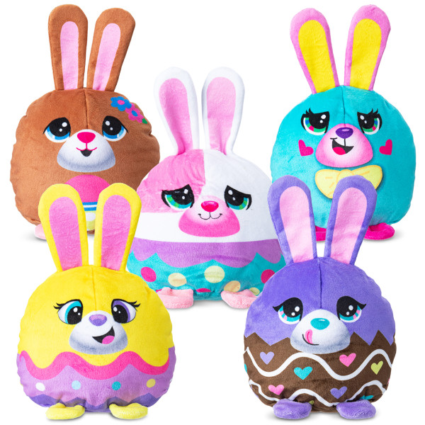 Фото - Колекційна м'яка іграшка Misfittens W1 – ЗАЙЧИК У БАНЦІ (в асорт.) (03965(W1))