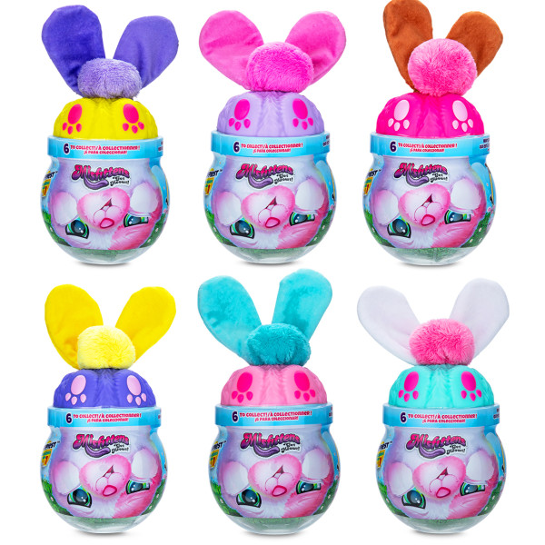 Фото - Колекційна м'яка іграшка Misfittens W1 – ЗАЙЧИК У БАНЦІ (в асорт.) (03965(W1))