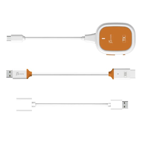 Фото - Перехідник J5create USB-C на HDMI до 15 м (
JVAW61-N)