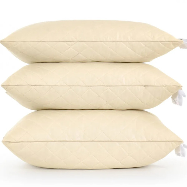 Фото - Подушка стандартная MirSon шелковая 1256 Carmela Natural Silk Kapok Мягкая 40х60 см (2200001518544)