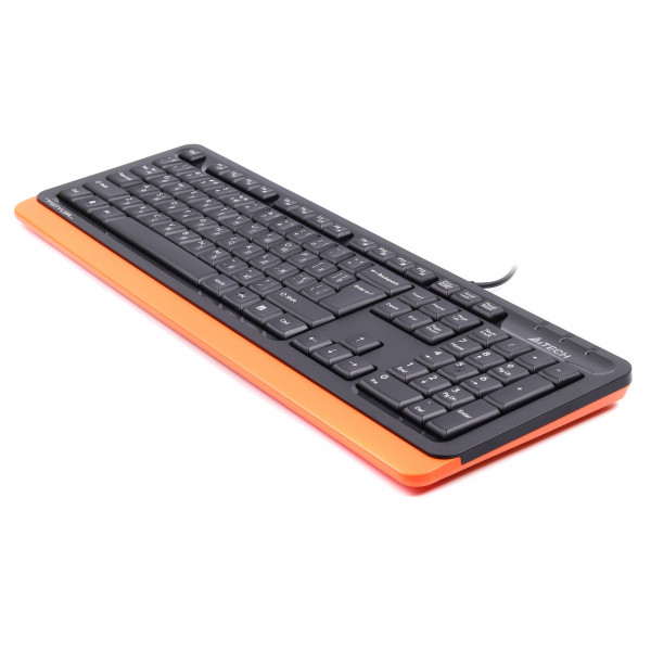 Фото - Клавіатура дротова A4tech Fstyler FKS10 Orange USB