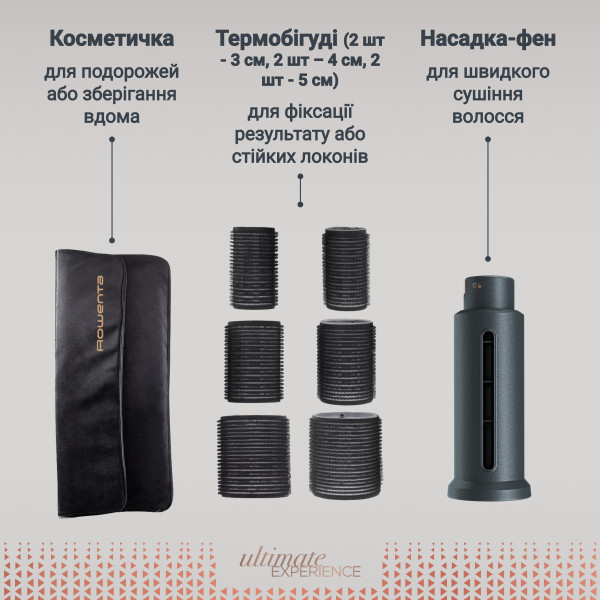 Фото - Фен-щітка Rowenta UB9920E0 AIR ROTATE 3в1