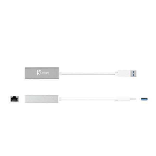 Фото - Перехідник J5create USB-A на Gigabit Ethernet (
JUE130-N)