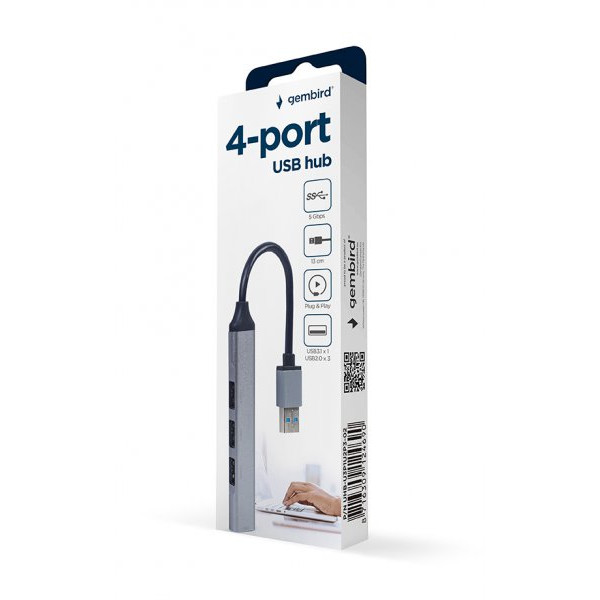 Фото - Хаб USB Gembird UHB-U3P1U2P3-02