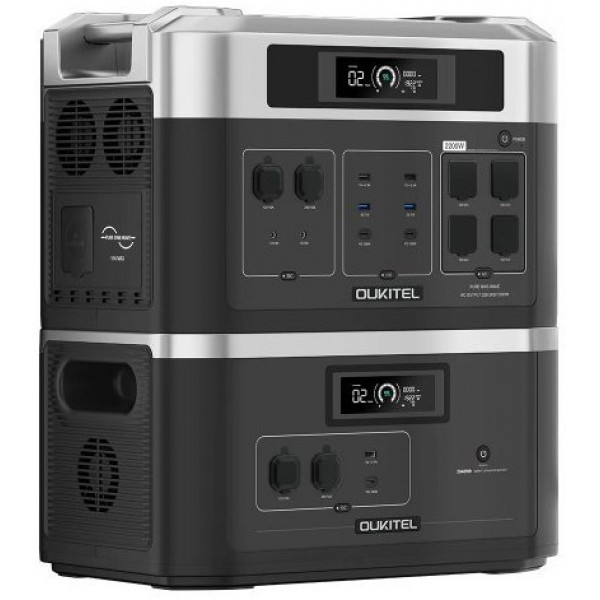 Фото - Зарядна станція універсальна OUKITEL BP2000E+B2000E