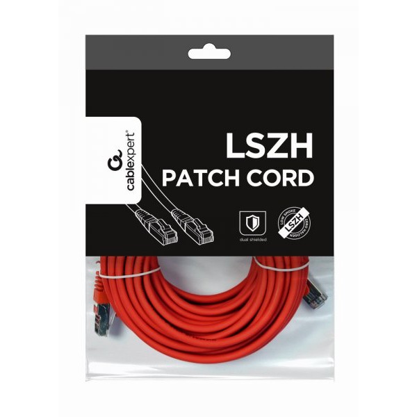 Фото - Кабель патч-корд Cablexpert S/FTP 50u (PP6A-LSZHCU-R-20M)