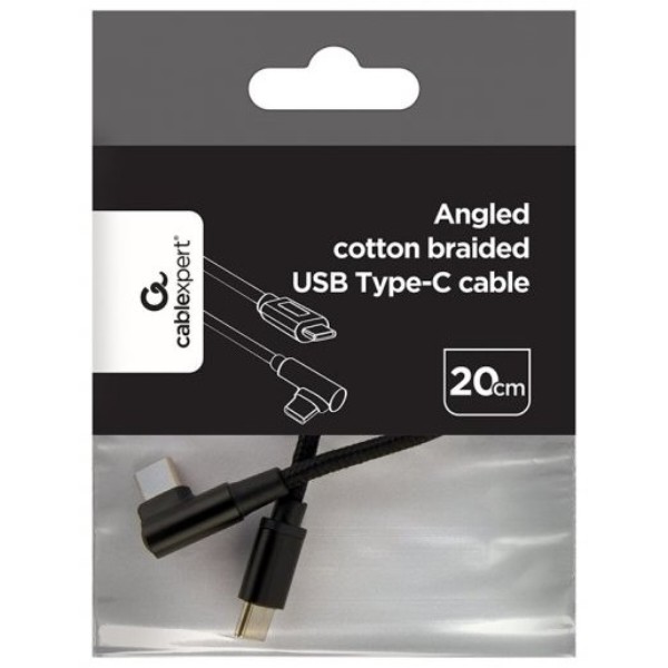 Фото - Кабель Cablexpert USB 2.0 C-тато/C-тато, 0.2m (CC-USB2-CMCML-0.2M)