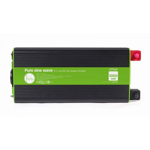 Фото - Інвертор автомобільний EnerGenie EG-PWC-PS1000-01