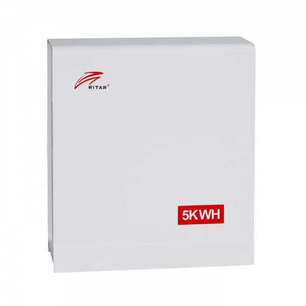 Фото - Система зберігання енергії MEGAREVO R6KL1D-G2/BAT-5KWH-51.2V (1ф.,6kW, 48V+батарея 5kW/h)