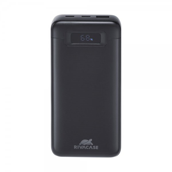 Фото - Батарея мобільна RIVACASE 20000 mAh 65W Black (RIVAPOWER VA1082 (Black))