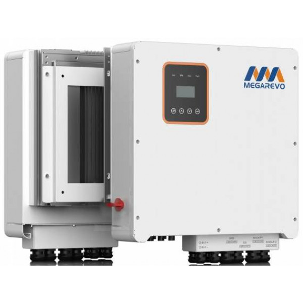 Фото - Инвертор гибридный солнечный MEGAREVO R12KH3