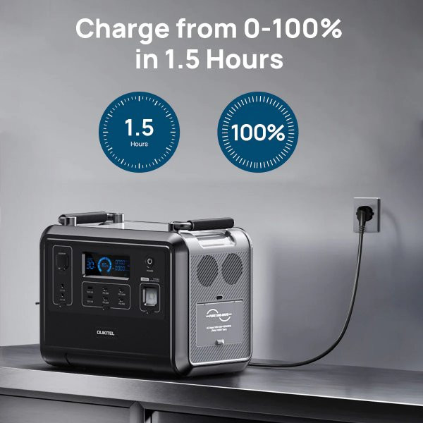 Фото - Зарядна станція універсальна OUKITEL P1201E