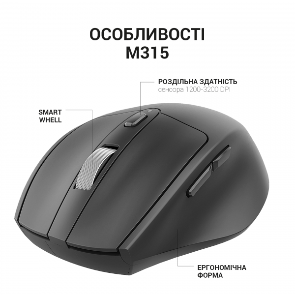 Фото - Мышь беспроводная Officepro M315B