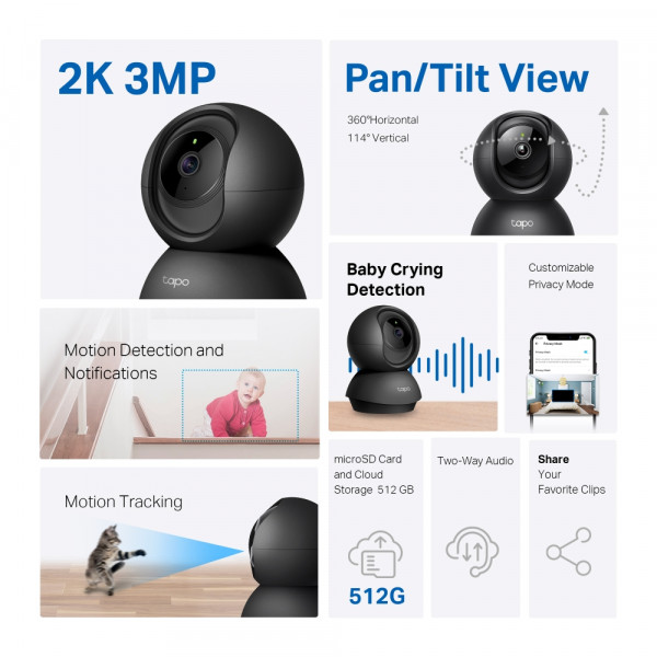Фото - IP-камера TP-Link Tapo C211
