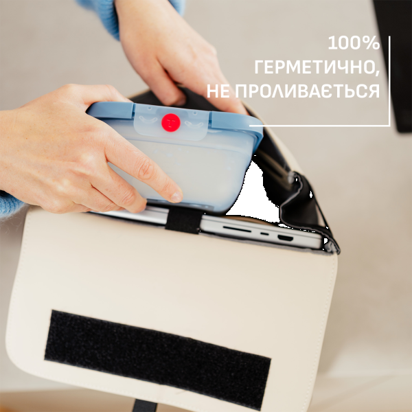 Фото - Ємність для зберігання Tefal N1210710 ONECLICK, 1,2 л блакитний