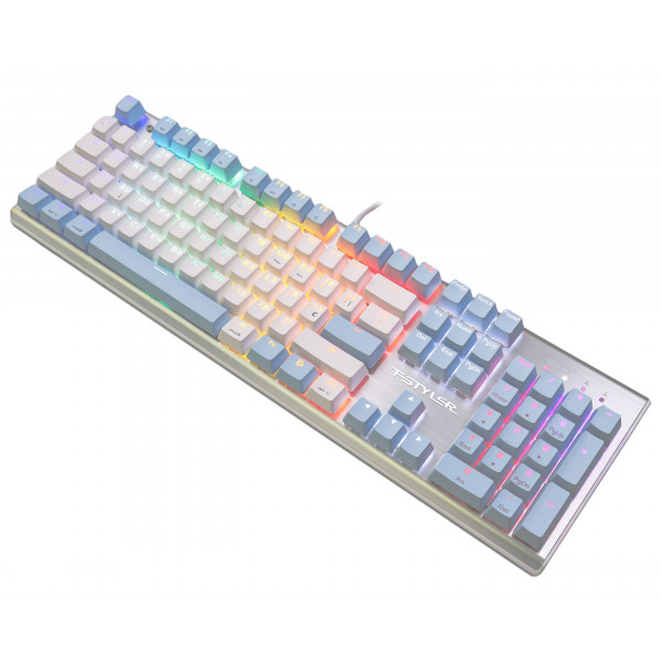 Фото - Клавиатура проводная игровая A4tech FS100 (Icy Blue)