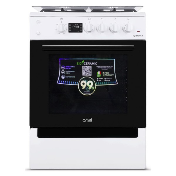 Фото - Плита газовая ARTEL APETITO 04-E White