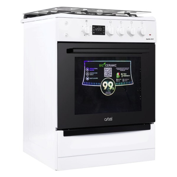Фото - Плита газовая ARTEL APETITO 04-E White