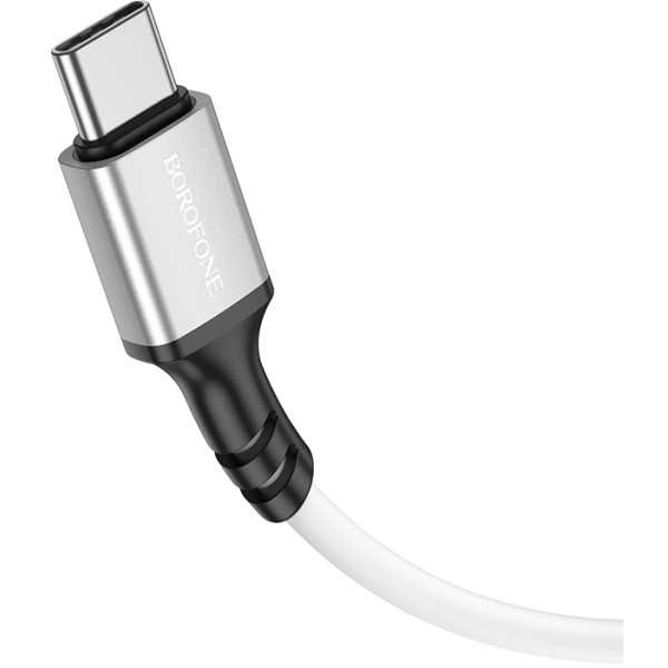 Фото - Кабель синхронізації даних BOROFONE BX83 Type-C White (6974443386424)