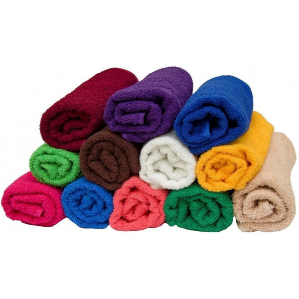 Фото - Рушник банний GM Textile махровий фіолетовий 70x140