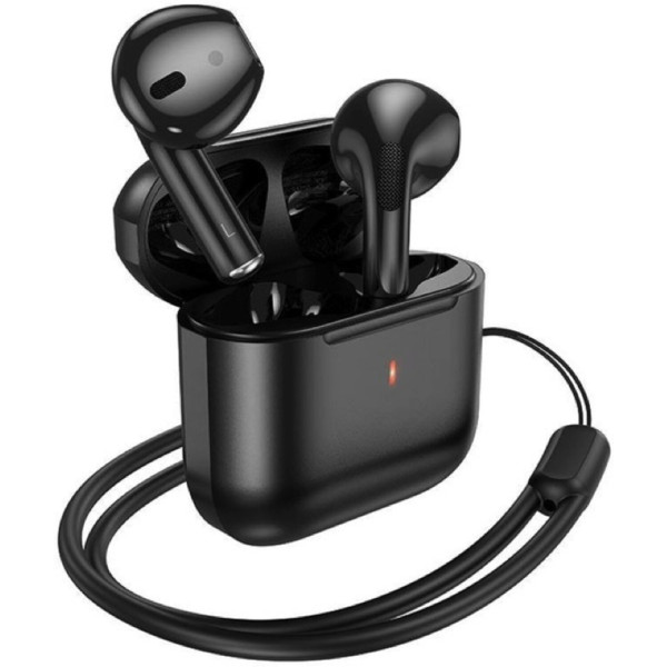 Фото - Навушники вкладиші бездротові TWS HOCO EW53 Lucky true wireless BT headset Black (6942007600538)