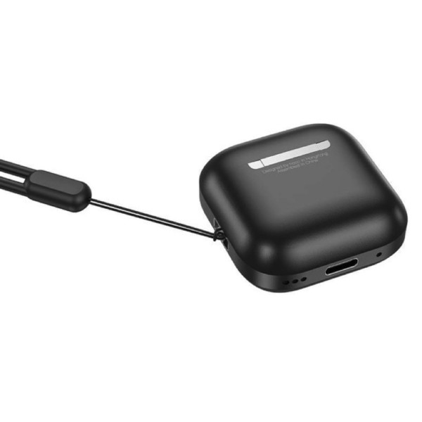 Фото - Навушники вкладиші бездротові TWS HOCO EW53 Lucky true wireless BT headset Black (6942007600538)