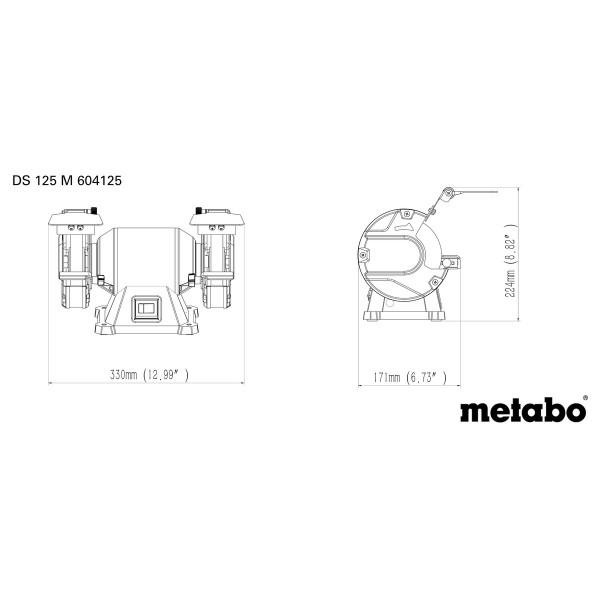 Фото - Станок Metabo DS 125 M (604125000)