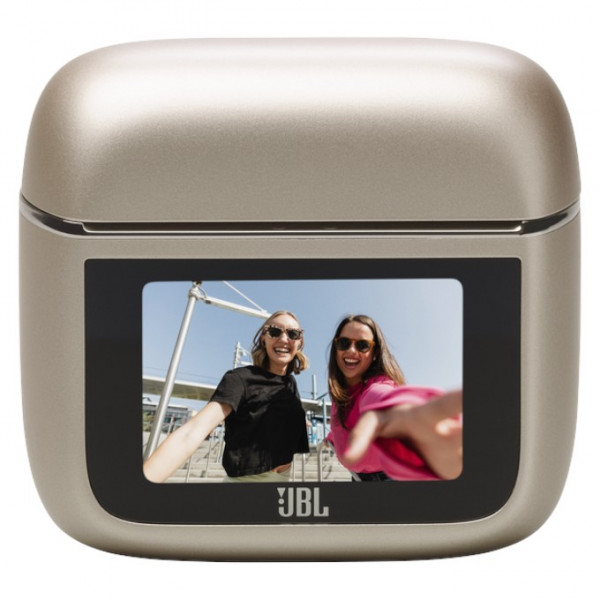 Фото - Навушники вкладиші бездротові TWS JBL Tour Pro 3 Latte (JBLTOURPRO3LTT)