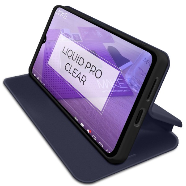Фото - Чохол для смартфону MAKE Flip for Samsung Galaxy A07s, Dark Blue (MCP-SA07SBL)