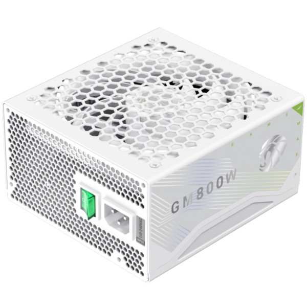 Фото - Блок живлення для ПК Gamemax GM 800B WH Fully-modular New