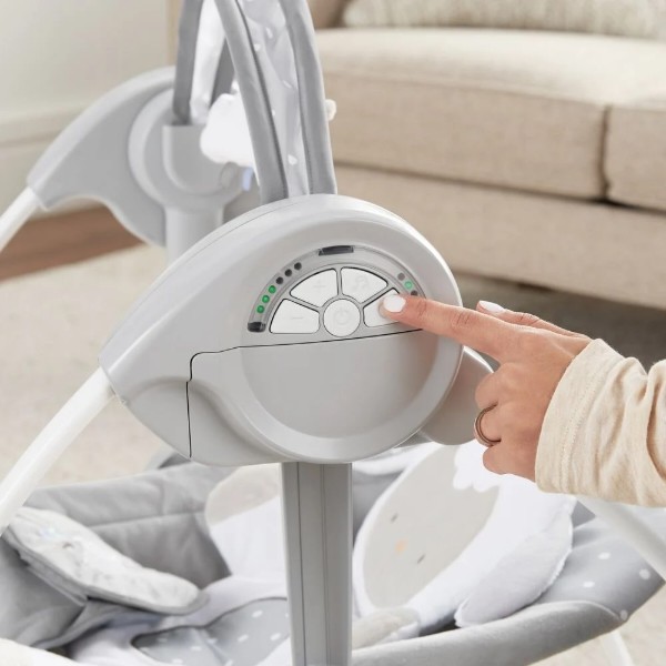Фото - Крісло-гойдалка Ingenuity Comfort 2 Go - Cuddle Lamb (12184)