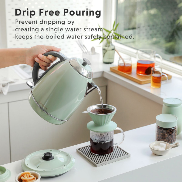 Фото - Электрический чайник BUYDEEM K640 Cozy Greenish (K640-CG/EU)