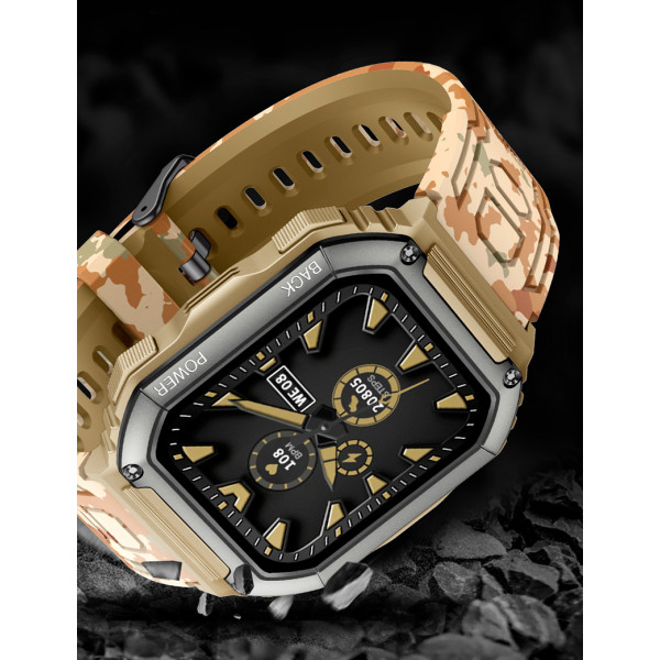 Фото - Смарт-годинник Gelius Pro GP-SW007 Tactical Navy Bluetooth call (IP68) Military