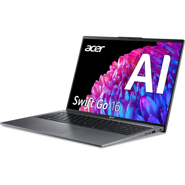 Фото - Ноутбук Acer Swift Go 16 SFG16-72-53VK (NX.KYAEU.001) Steel Gray